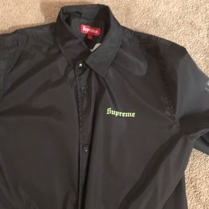 Supreme Button Up Spring Jacket